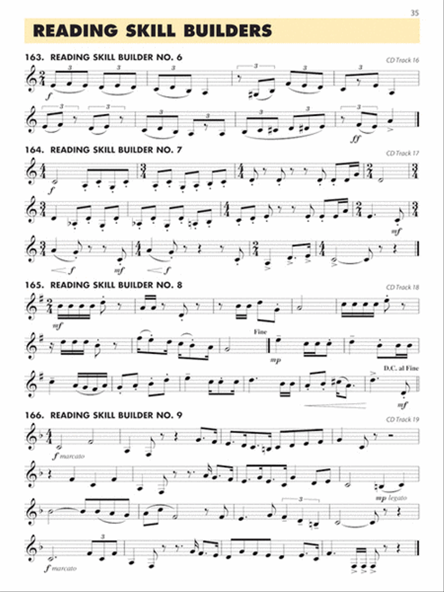 Essential Technique for Band – Intermediate to Advanced Studies Concert Band Methods scores gallery preview page 6