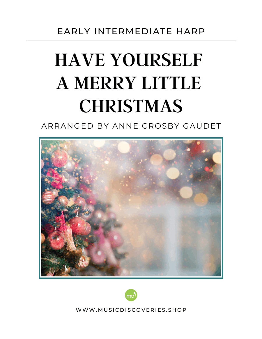 Have Yourself A Merry Little Christmas Harp scores gallery preview page 1