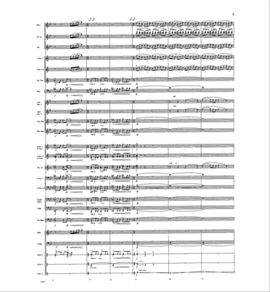 Hopetown Holiday Concert Band scores gallery preview page 3