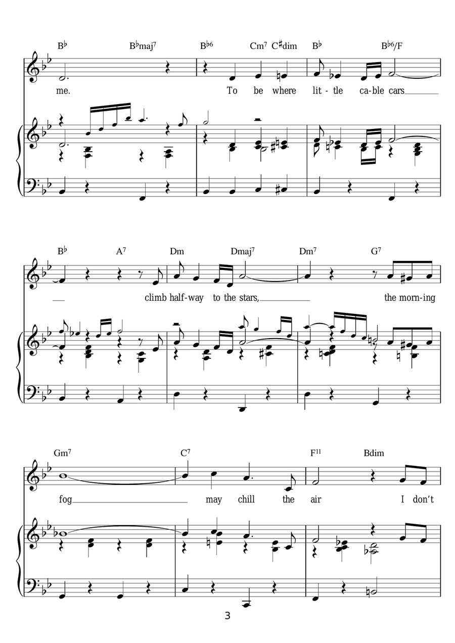I Left My Heart In San Francisco Acoustic Guitar scores gallery preview page 3