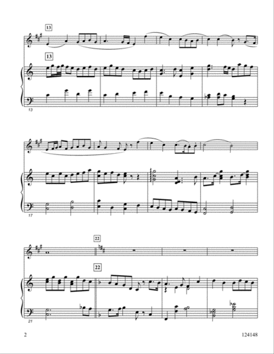 He Leadeth Me He Leadeth Me Alto Saxophone scores gallery preview page 2