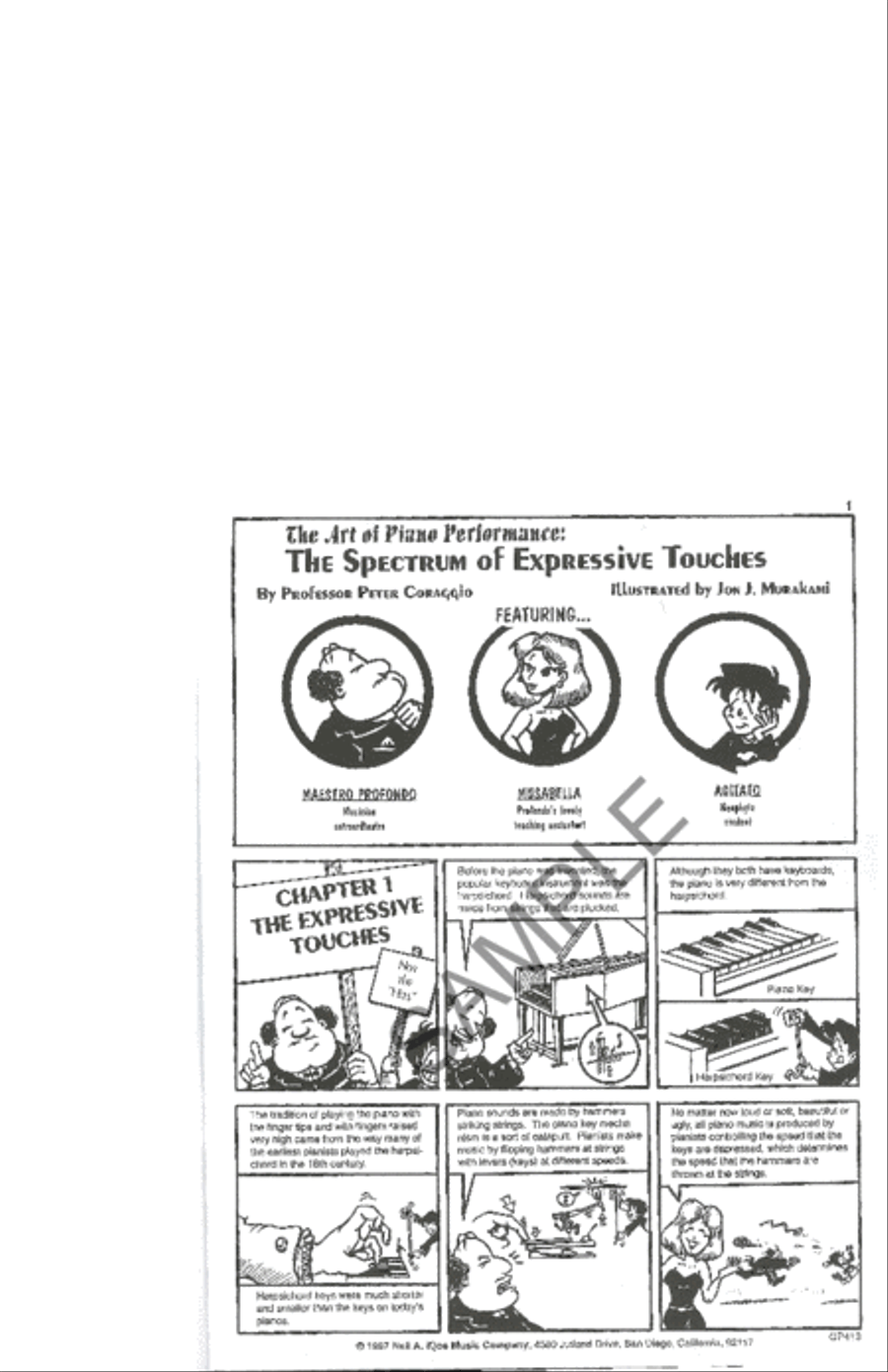 Art Of Piano Performance - Spectrum Of Expressive Touches Easy Piano scores gallery preview page 2