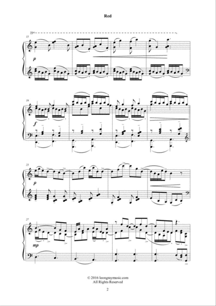 Red - Mvt. 1 from 
