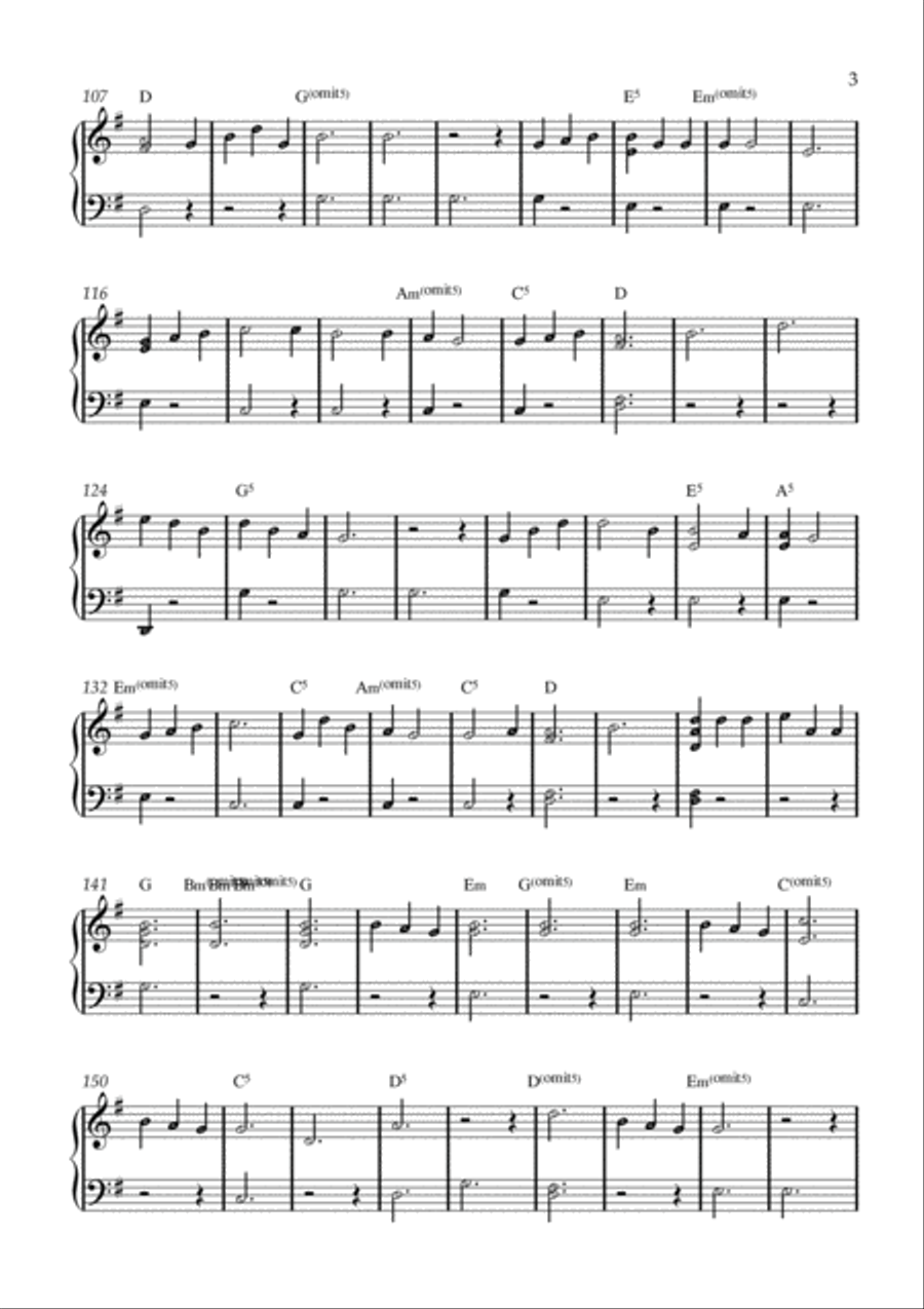Perfect Easy Piano scores gallery preview page 3