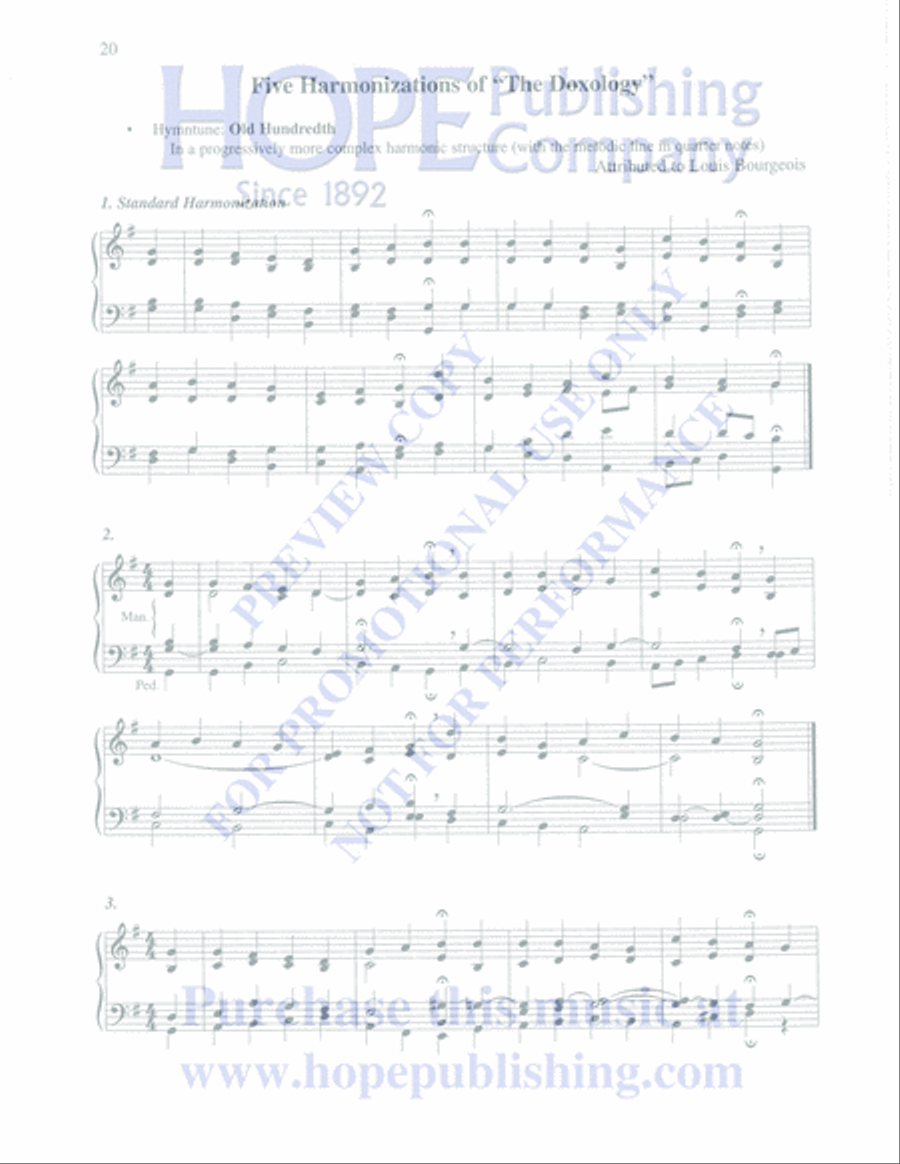 Practical Guide to Arranging Music for Organ, Choir, Handbells & Other Instrumen Choir scores gallery preview page 21