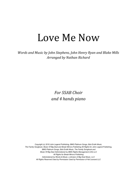 Love Me Now image number null