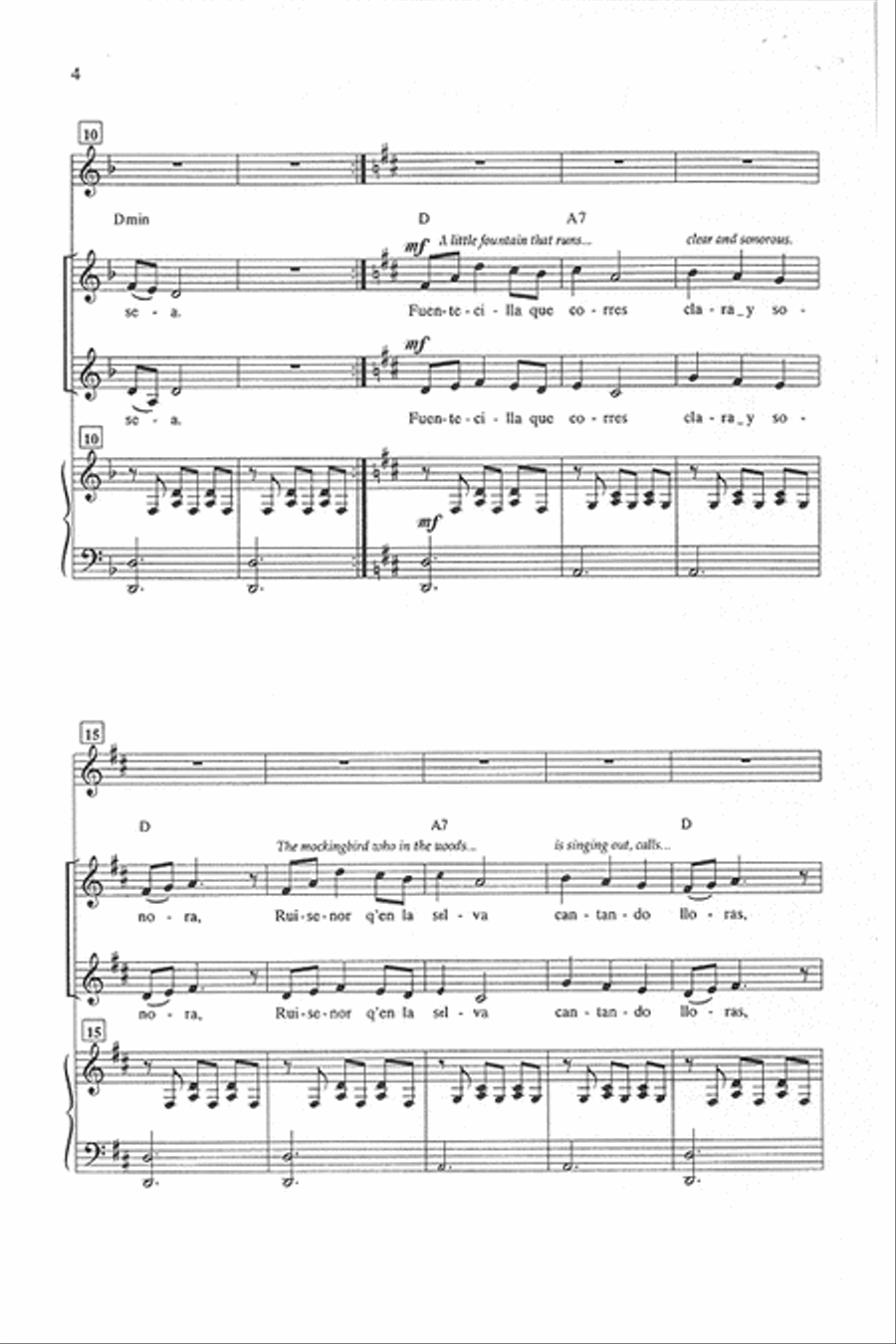 A La Nanita Nana - Two-part 2-Part scores gallery preview page 3