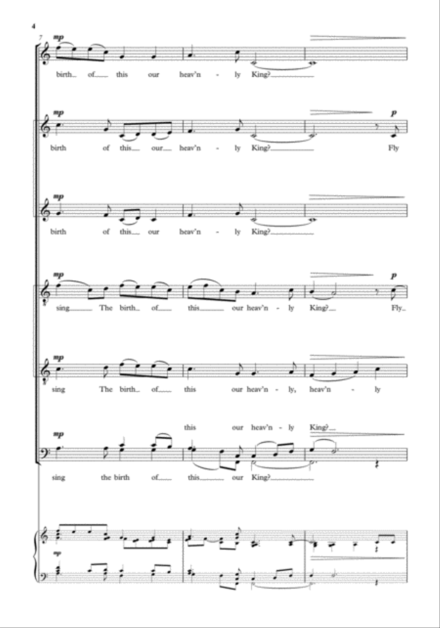 What sweeter music A Cappella scores gallery preview page 4