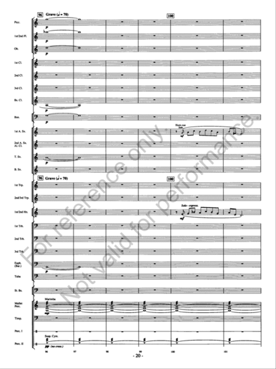 Agua's Whelm Agua's Whelm Concert Band scores gallery preview page 21