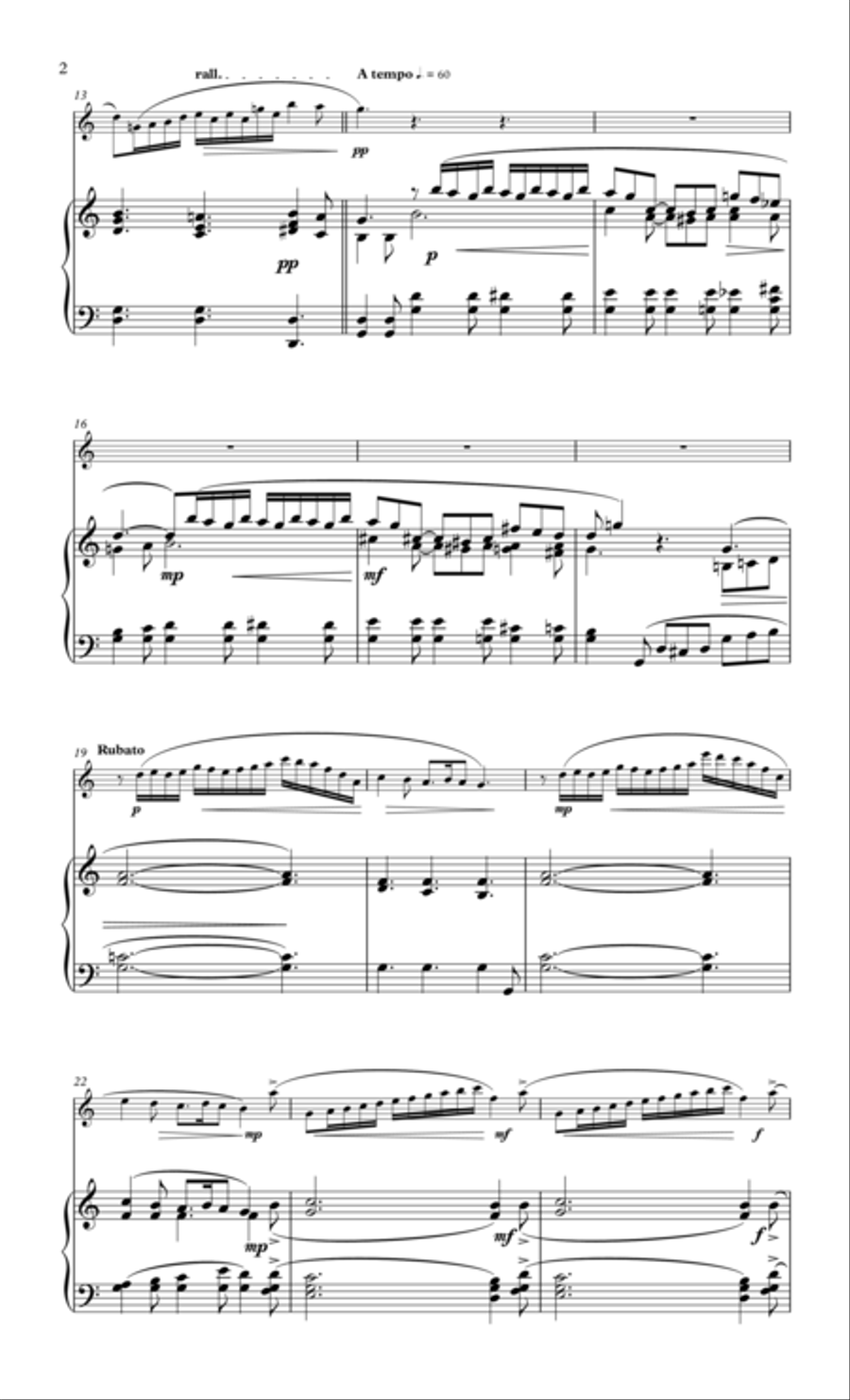Scottish Legend for flute & piano Flute Solo scores gallery preview page 6
