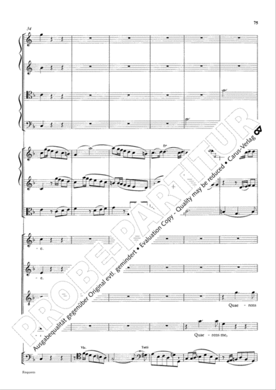 Requiem Requiem 4-Part scores gallery preview page 83