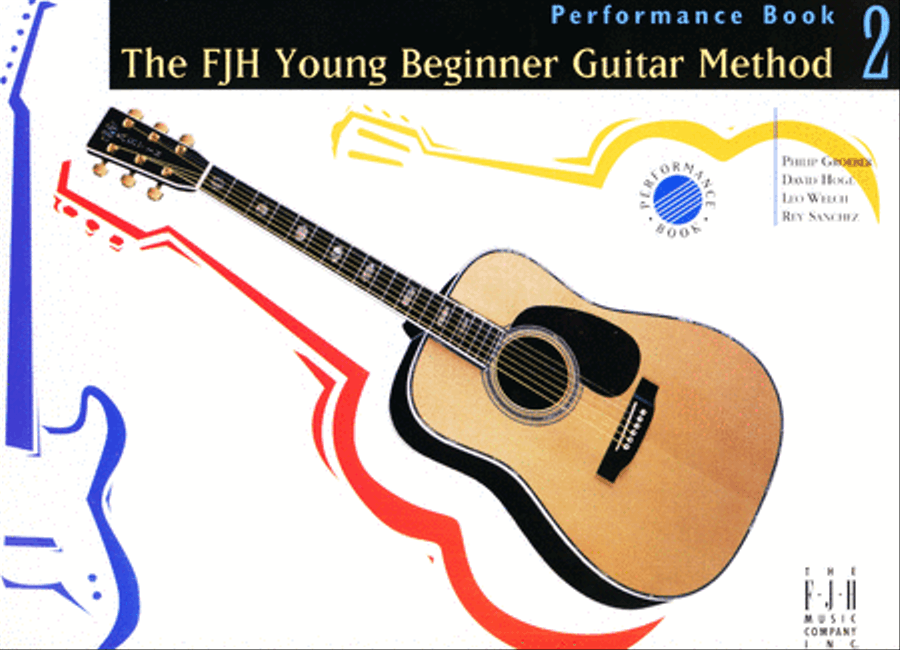 The FJH Young Beginner Guitar Method, Performance Book 2 Easy Guitar scores gallery preview page 1