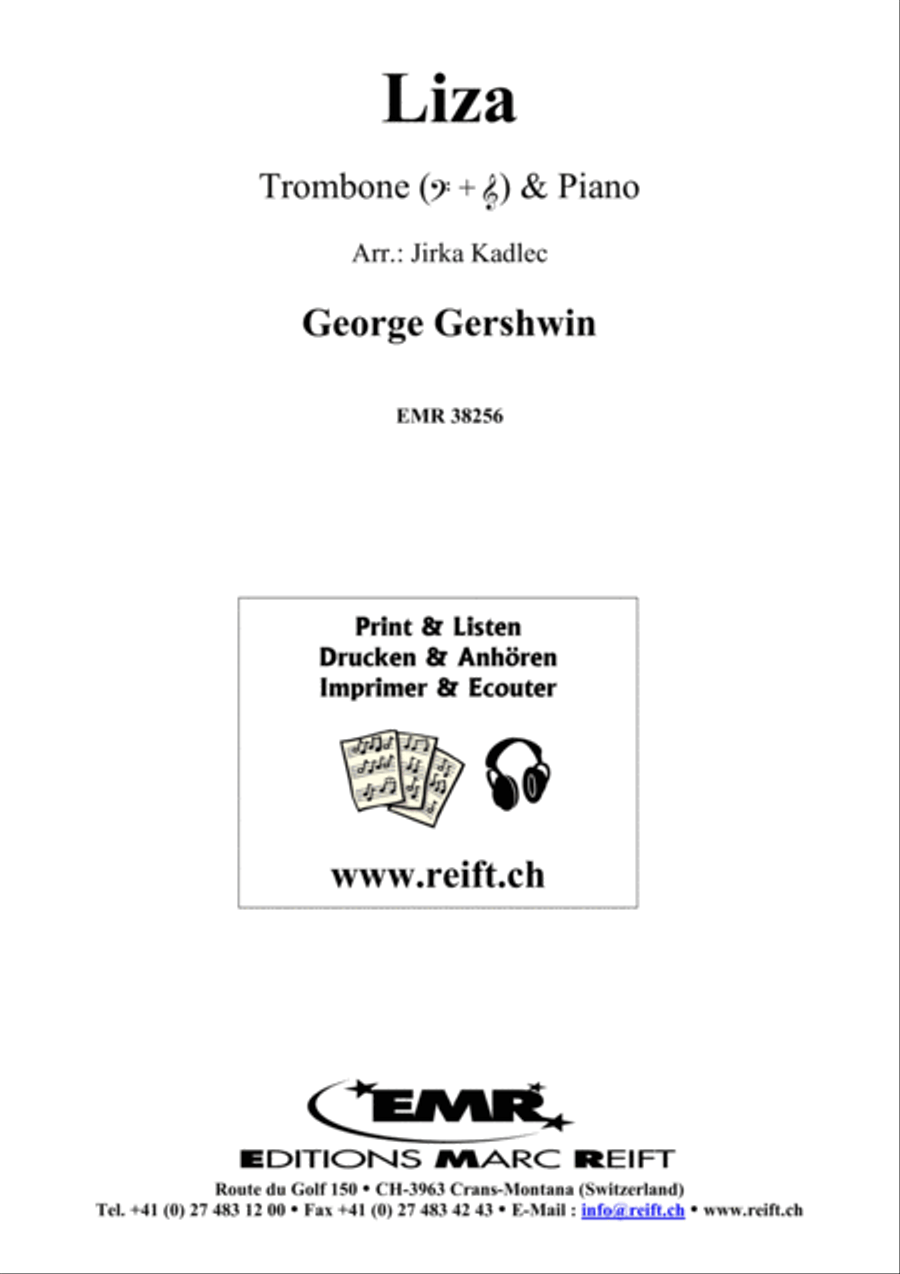 Liza Piano Accompaniment scores gallery preview page 1