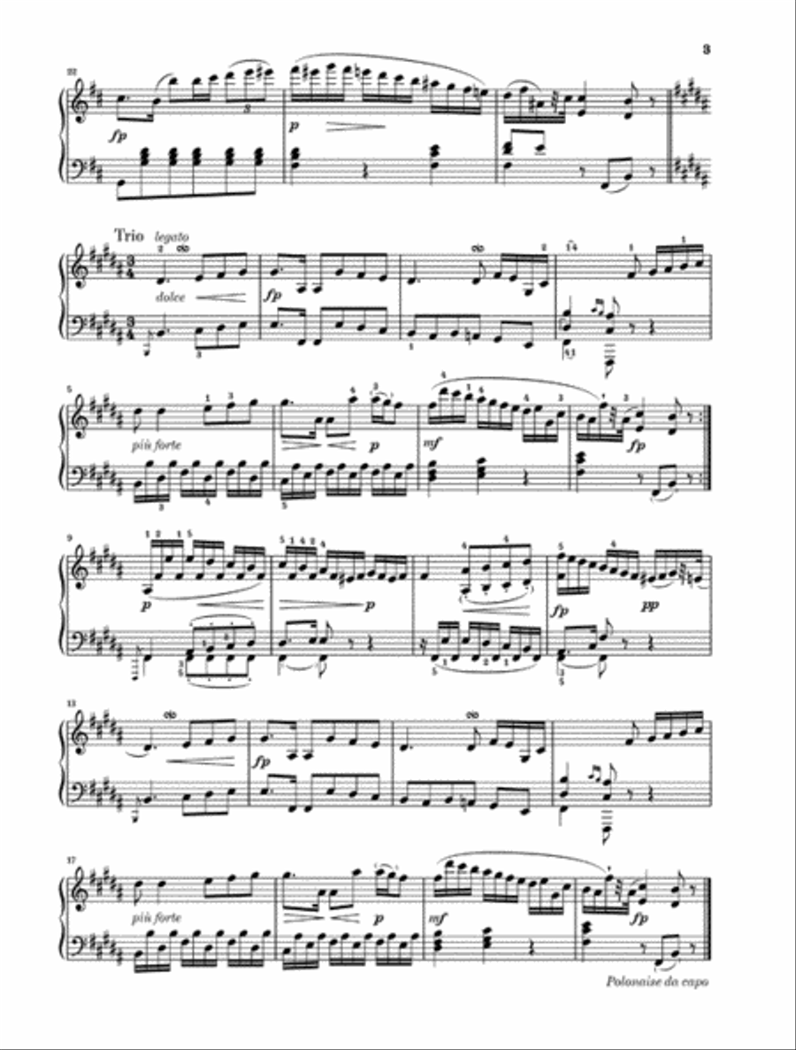Franz Xaver Mozart – Complete Piano Works, Vol. II Piano Solo scores gallery preview page 5