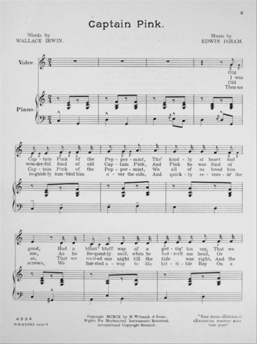 Captain Pink Voice scores gallery preview page 3