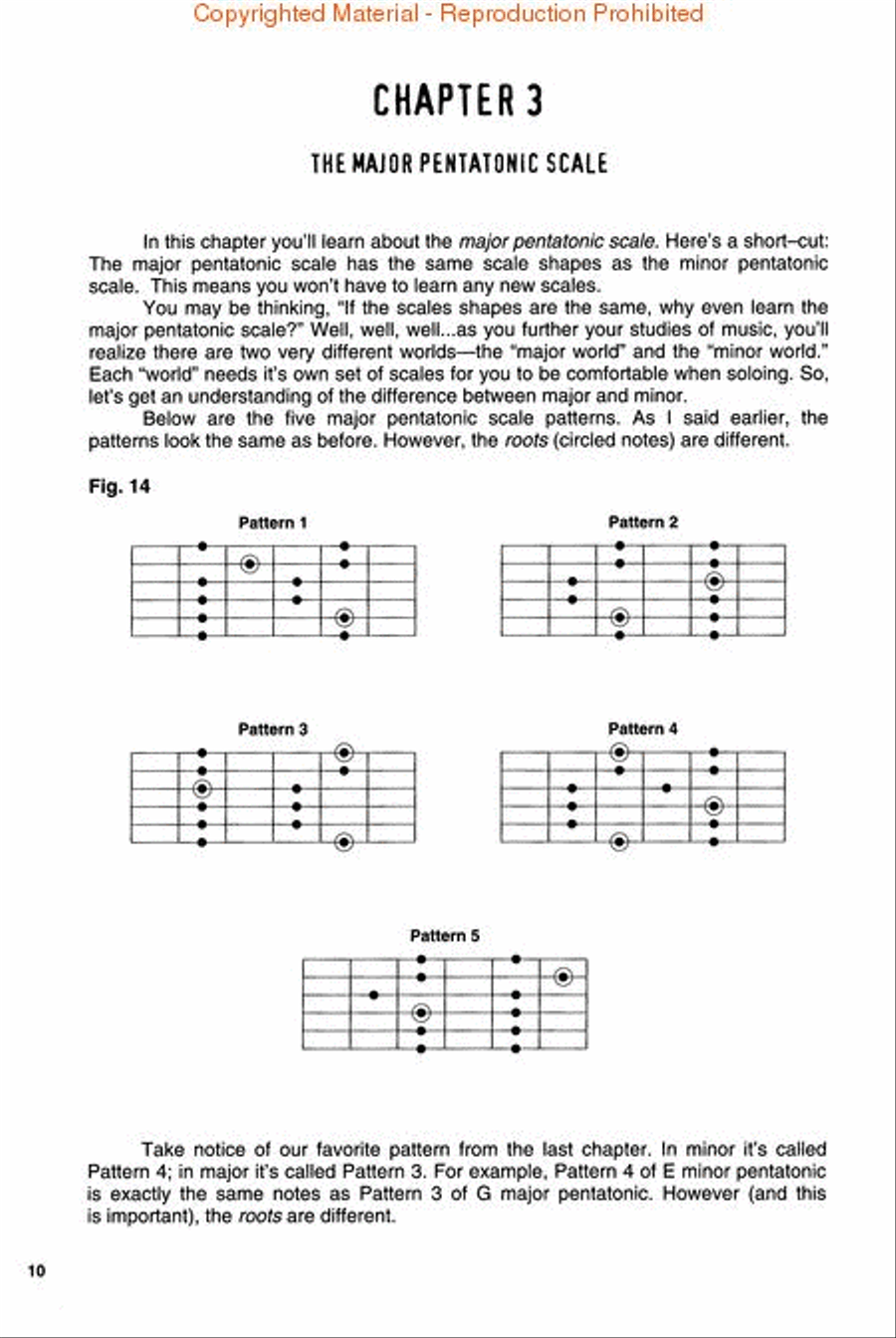Rock Lead Basics - Guitar Guitar Tablature scores gallery preview page 3