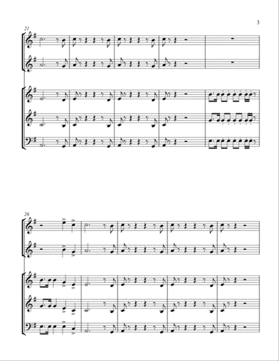 Voulez-vous Small Ensemble scores gallery preview page 3