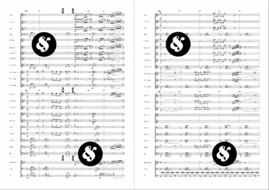 Mamma Mia! Concert Band scores gallery preview page 9