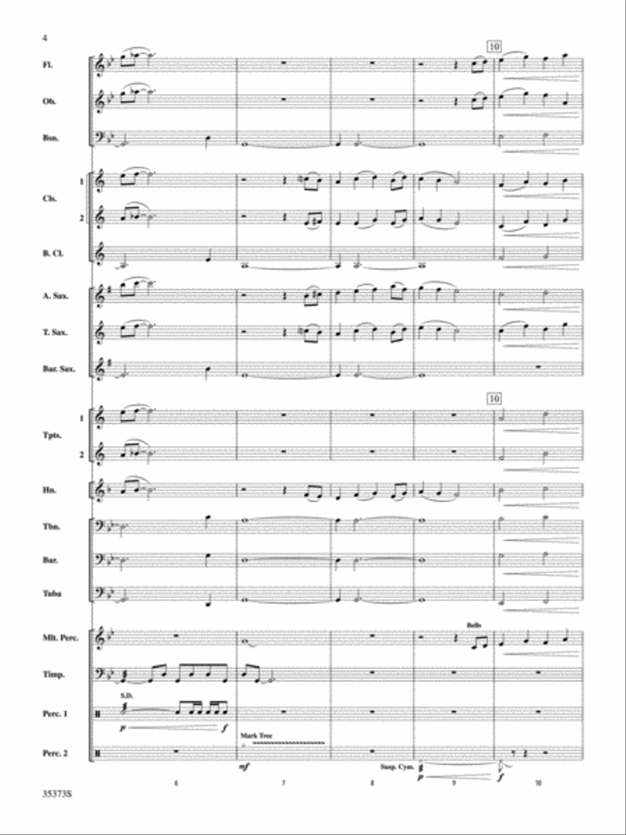 Chimera Chimera Concert Band scores gallery preview page 3