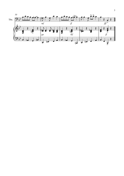 Burnie's Ragtime for Trombone and Piano image number null