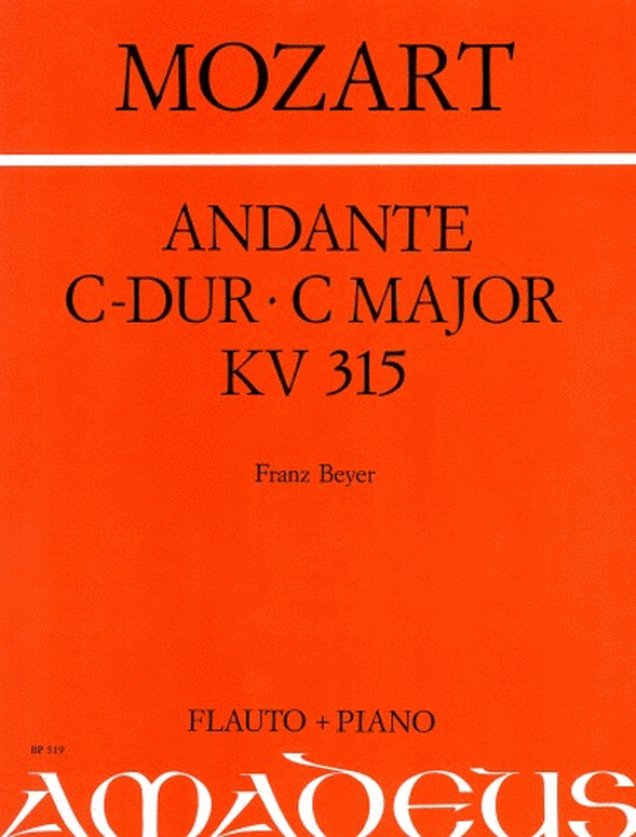 Andante C major KV 315