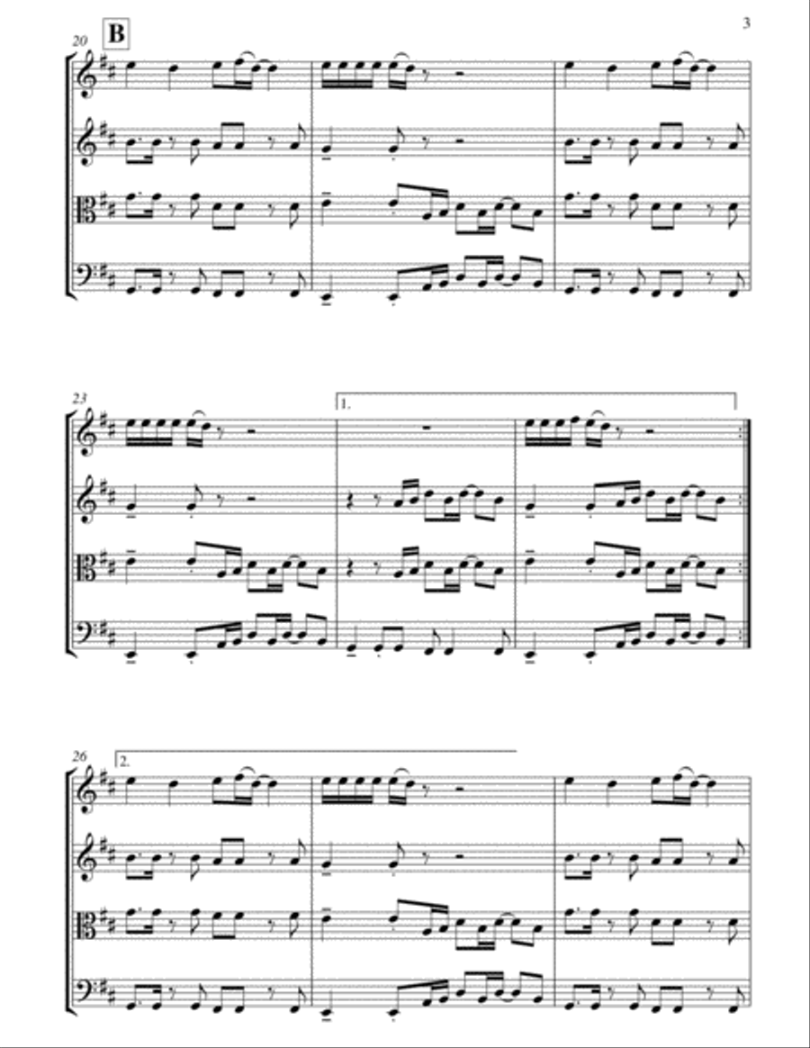 Good As Hell String Quartet scores gallery preview page 3