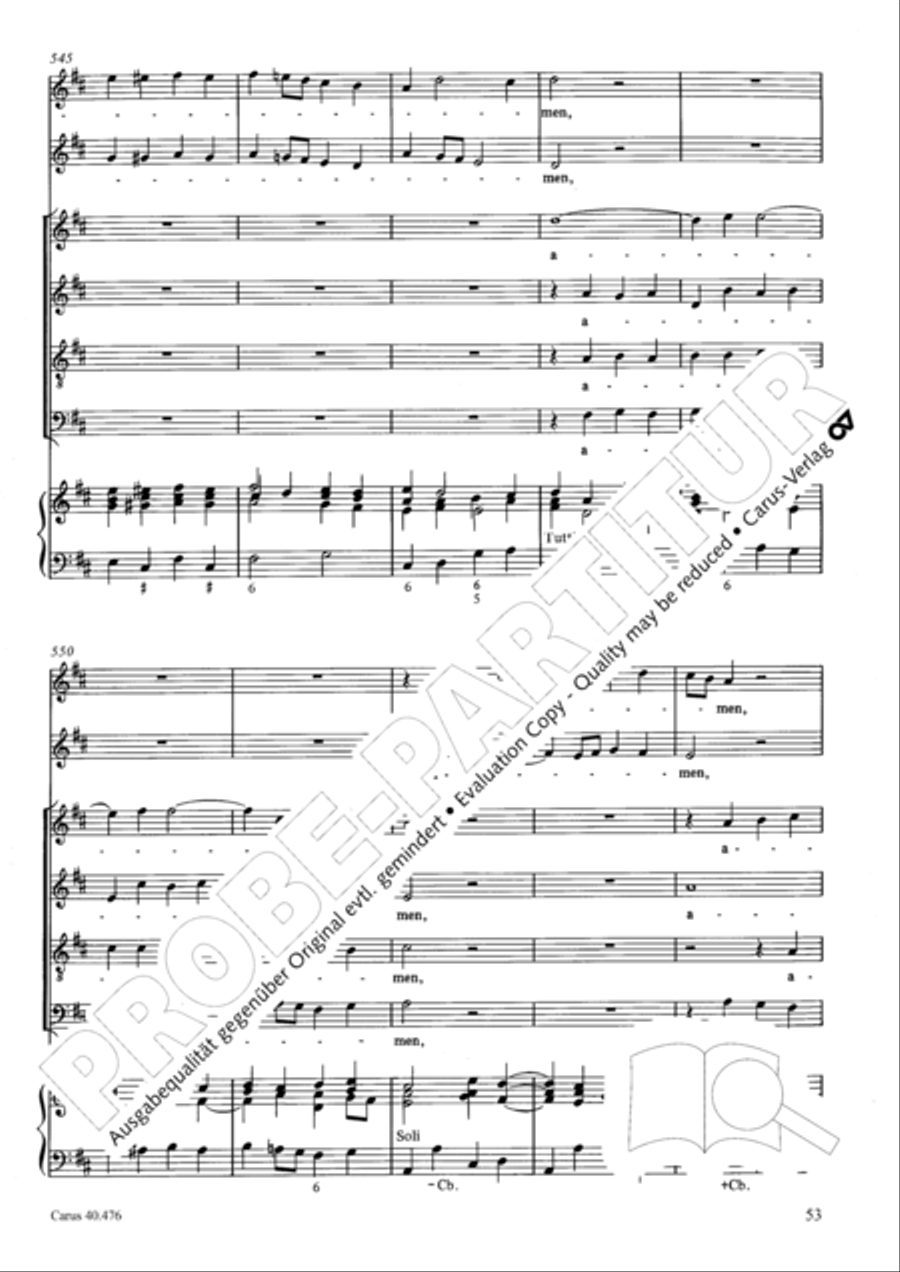 Psalm 121 (Laetatus sum) SA scores gallery preview page 54