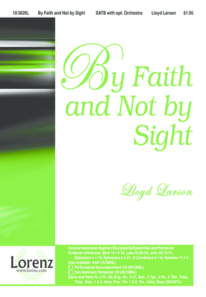 Book cover for By Faith and Not by Sight