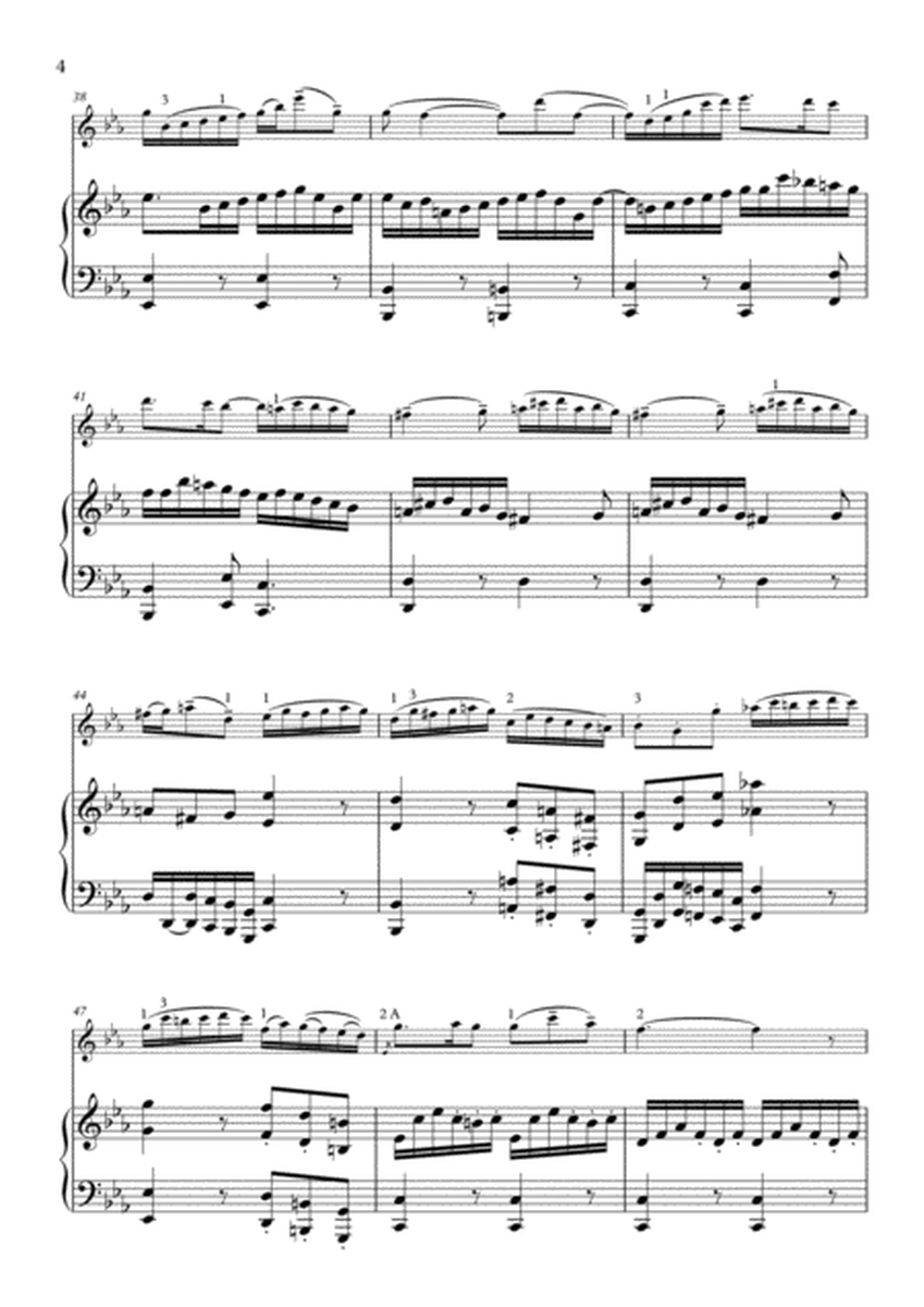 Bach-Pokhanovski Siciliana arranged for violin and piano