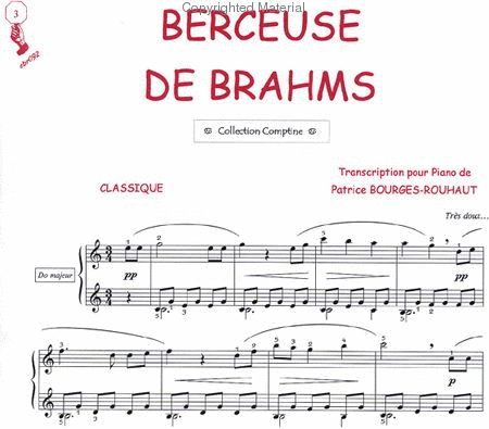 Berceuse de Brahms (Comptine) image number null