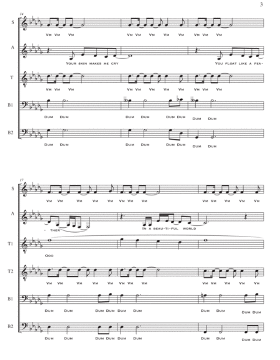 Creep Creep 4-Part scores gallery preview page 4