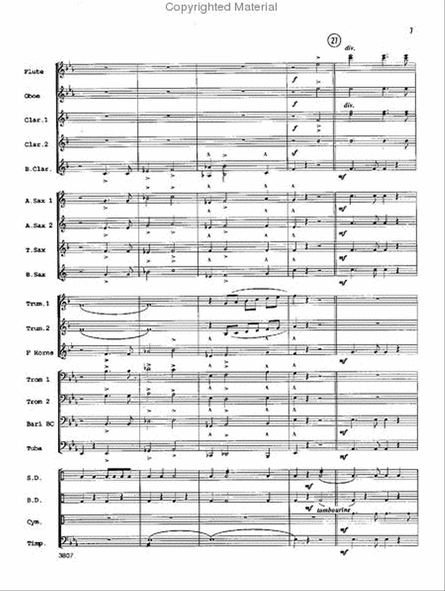 Amarado Amarado Concert Band scores gallery preview page 6
