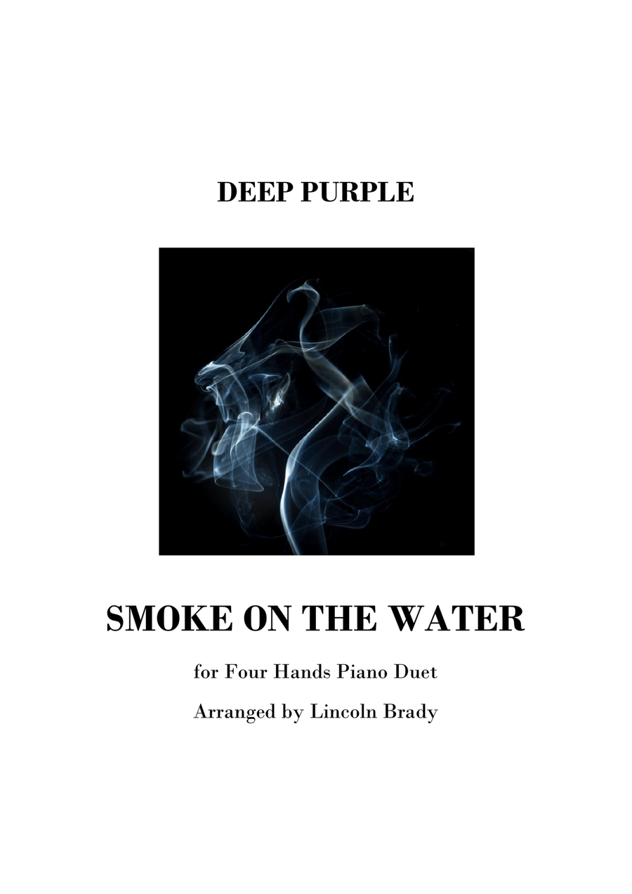 Smoke On The Water Piano Duet scores gallery preview page 1
