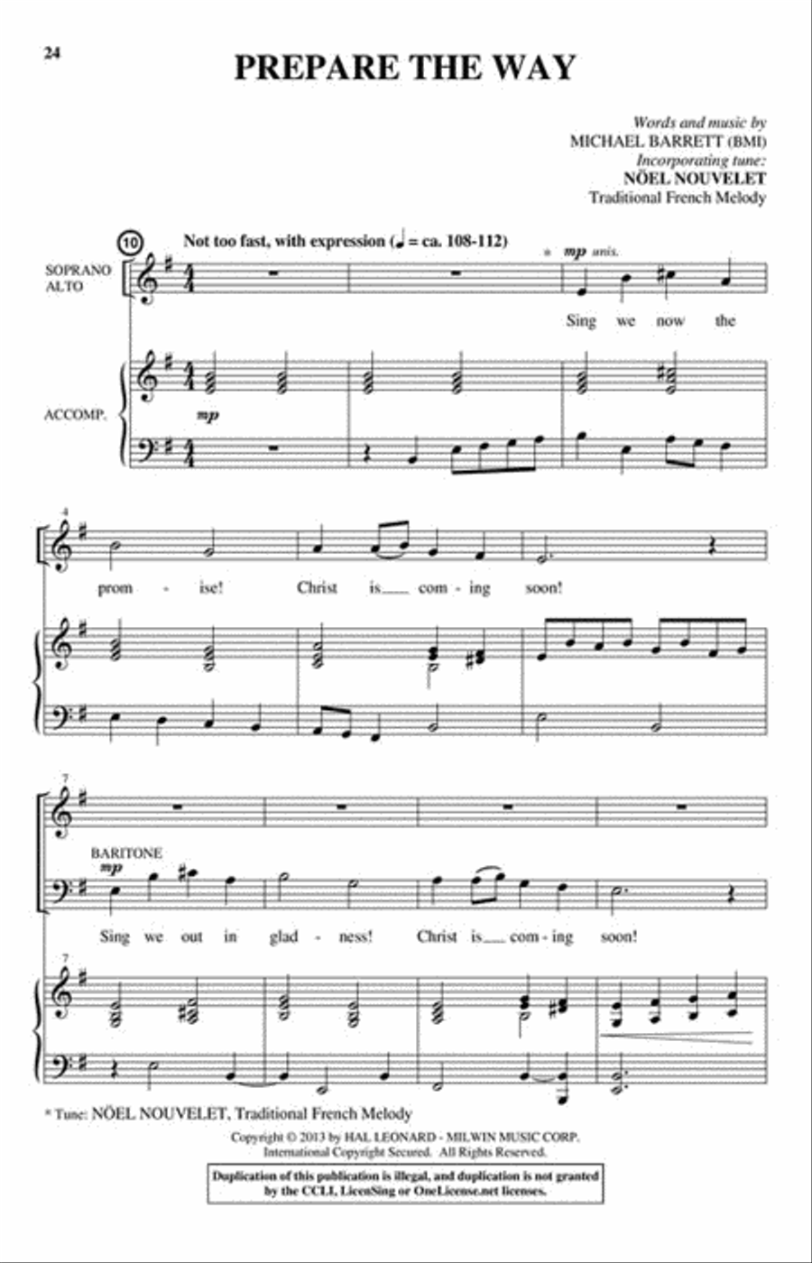Sing a Song of Christmas SA scores gallery preview page 6