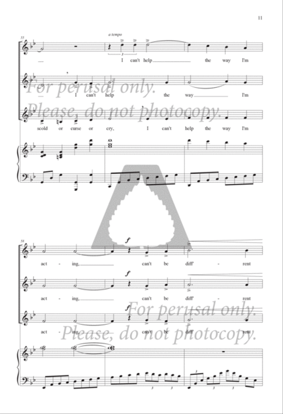 Do Not Ask Me to Remember SSA - Sheet Music page 10