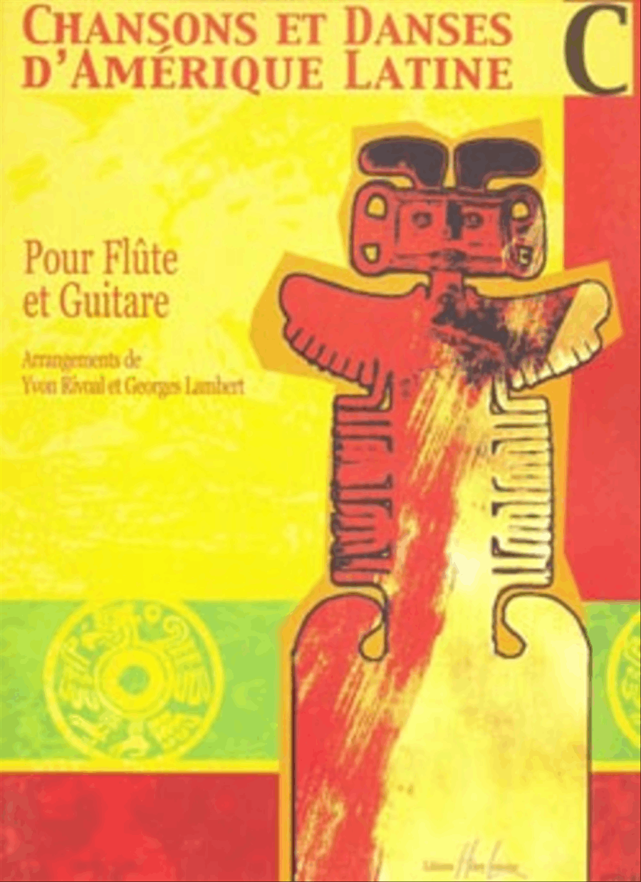 Chansons et danses d'Amerique latine - Volume C Flute scores gallery preview page 1