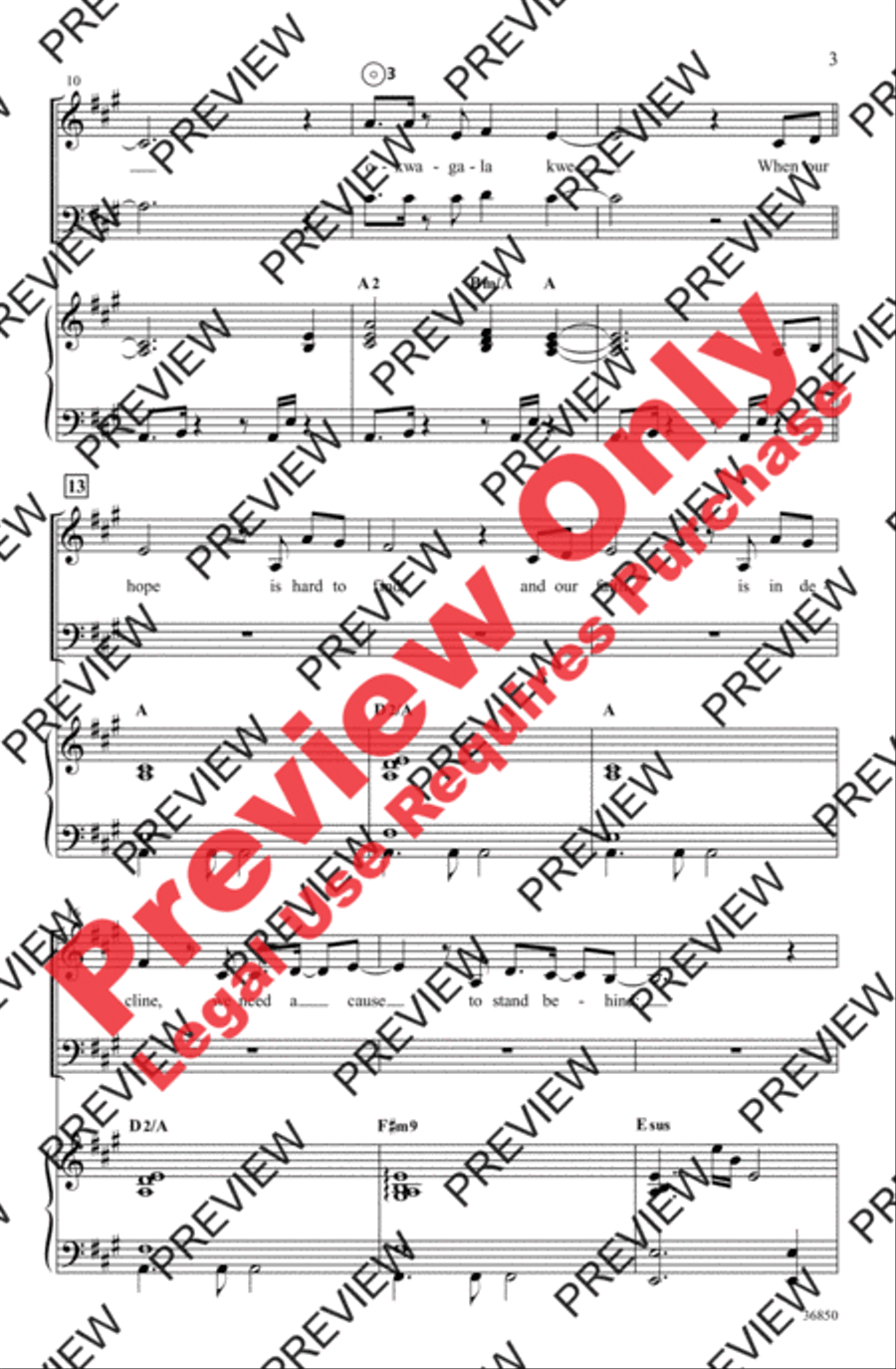 Love 2-Part scores gallery preview page 3