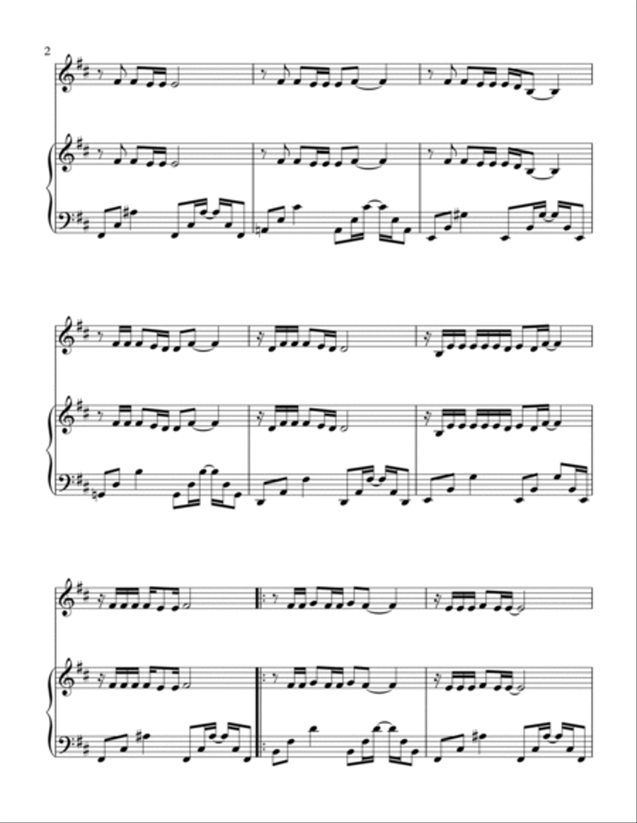 Hotel California B-Flat Clarinet scores gallery preview page 3