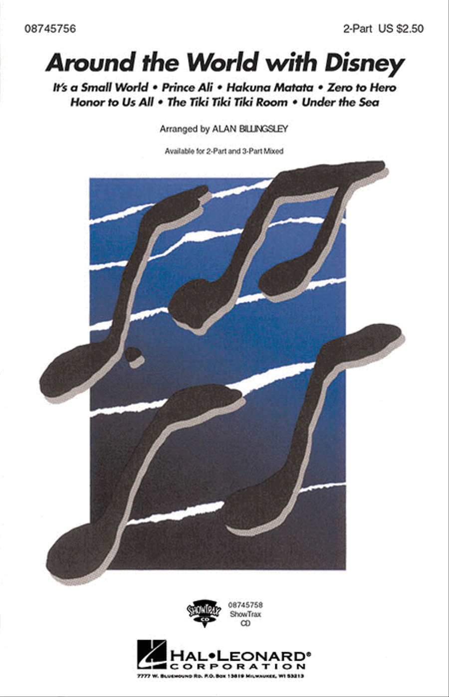 Around the World with Disney Choir scores gallery preview page 1