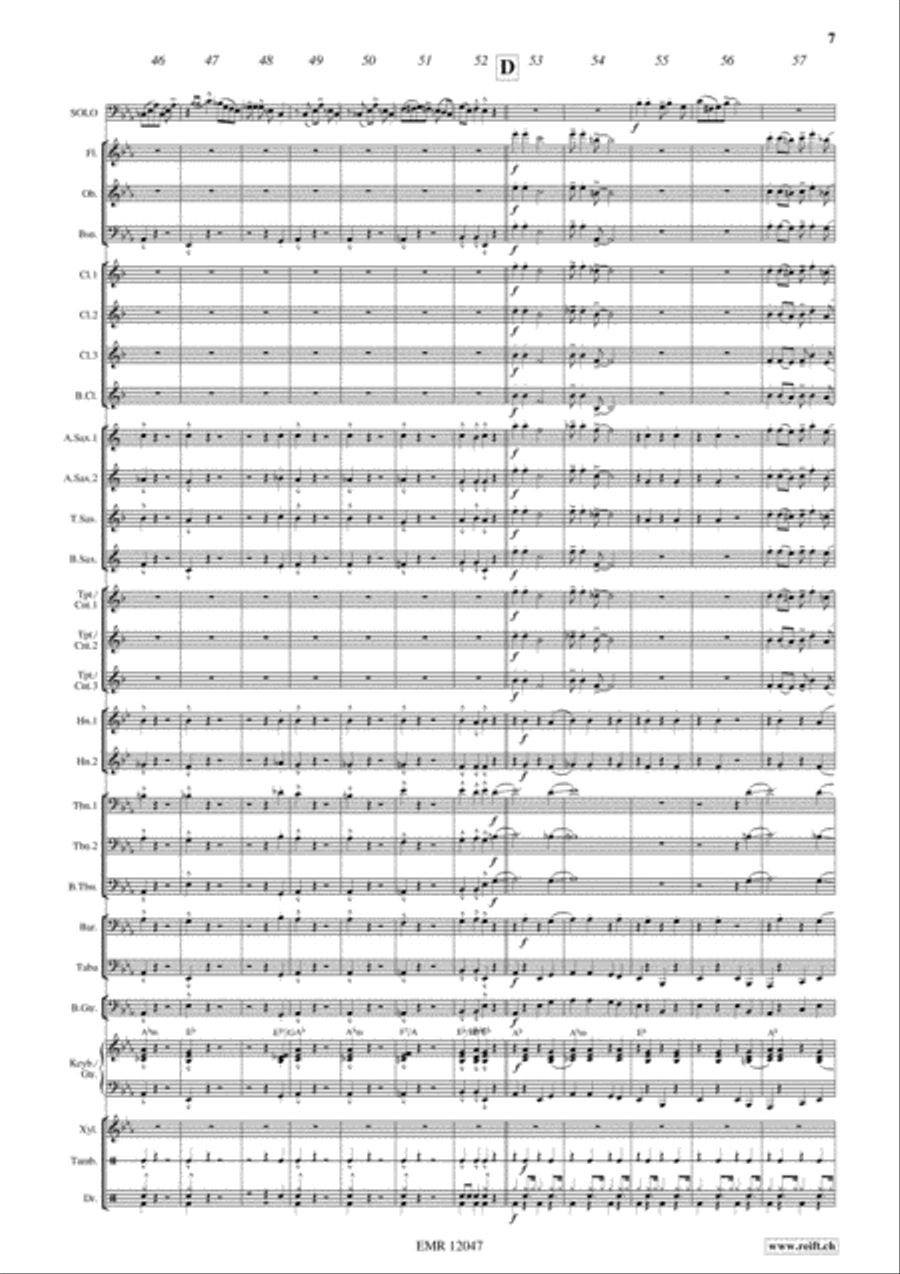 Stovepipe Stomp Concert Band scores gallery preview page 8