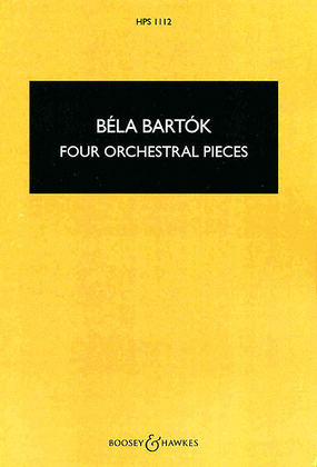 Book cover for Four Orchestral Pieces