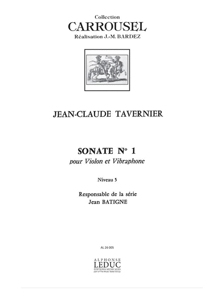 Sonate No.1 (violin And Vibraphone)