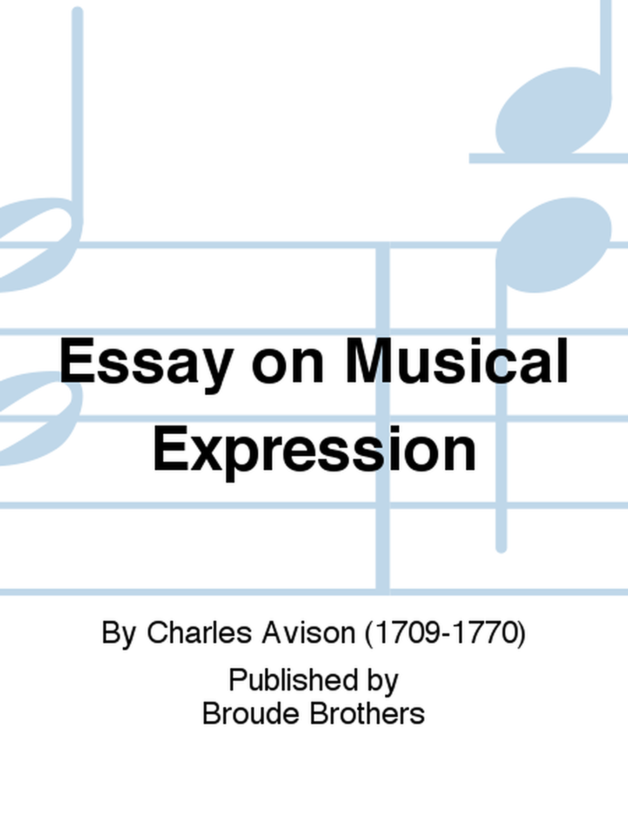Essay on Musical Expression