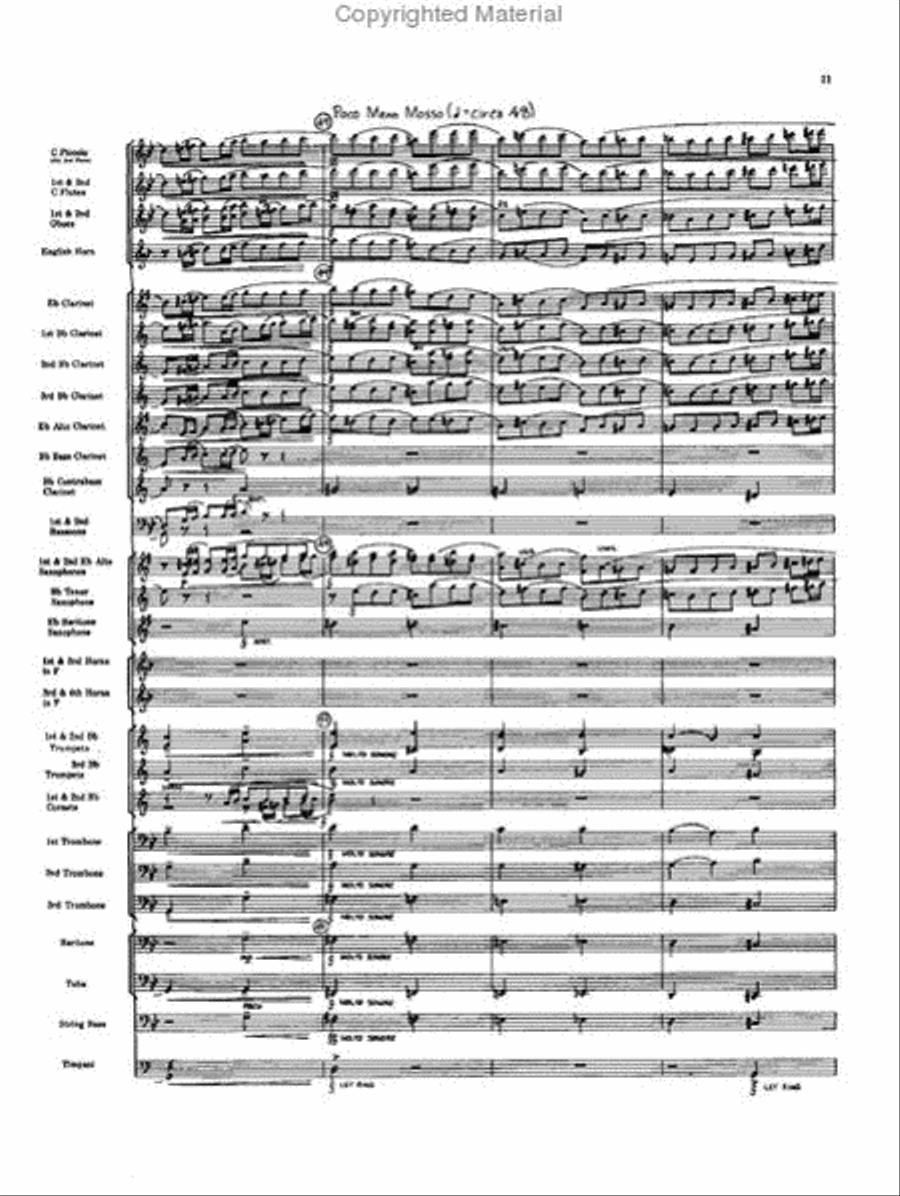 Thus Do You Fare, My Jesus Concert Band scores gallery preview page 9