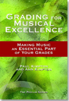 Book cover for Grading for Musical Excellence
