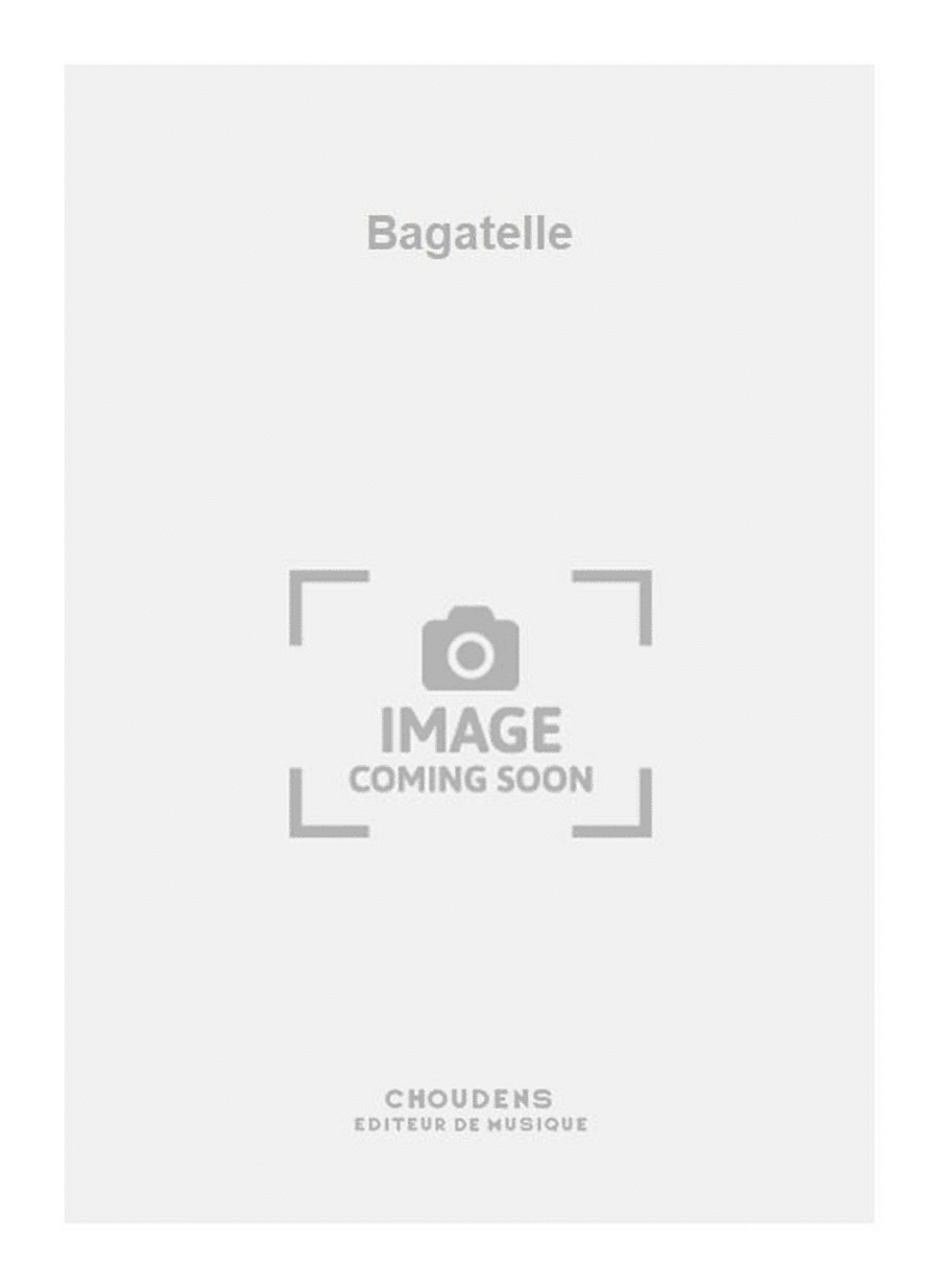 Bagatelle Bagatelle Voice Solo scores gallery preview page 1
