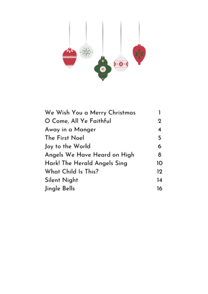 10 Christmas Favorites for Cello and Piano Beginners (Easy Cello / Easy Piano) image number null