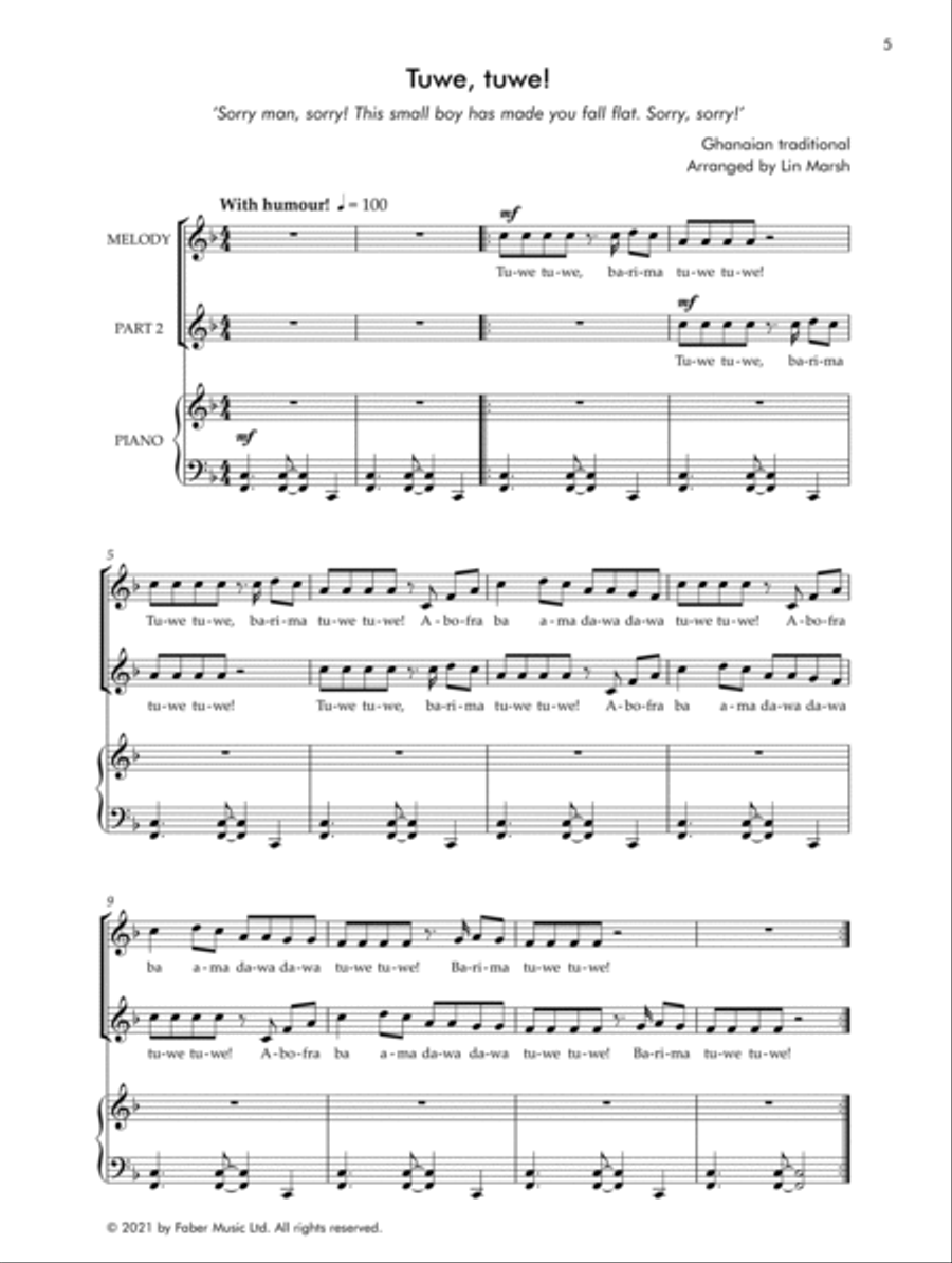Songscape World Piano, Vocal, Guitar scores gallery preview page 2
