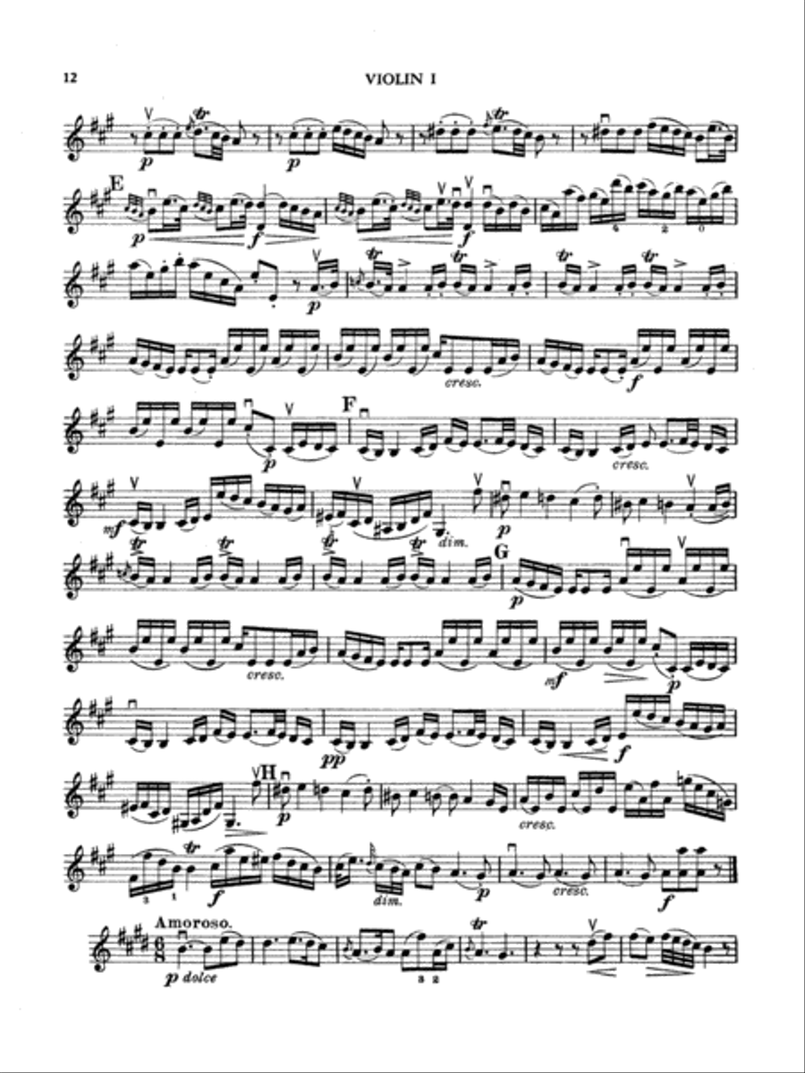 Boccherini: Nine Selected String Quartets String Quartet scores gallery preview page 3