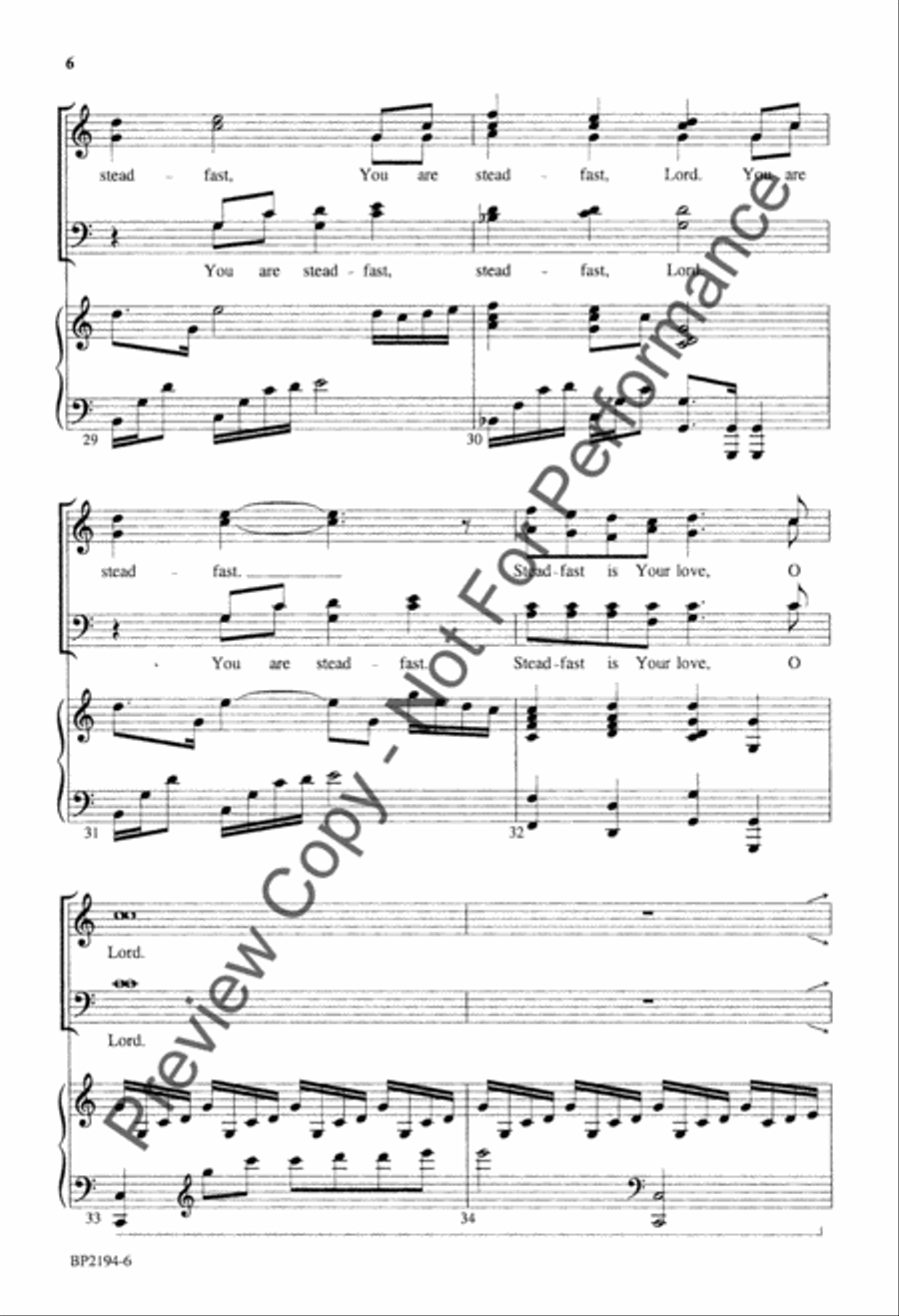Steadfast 4-Part scores gallery preview page 7